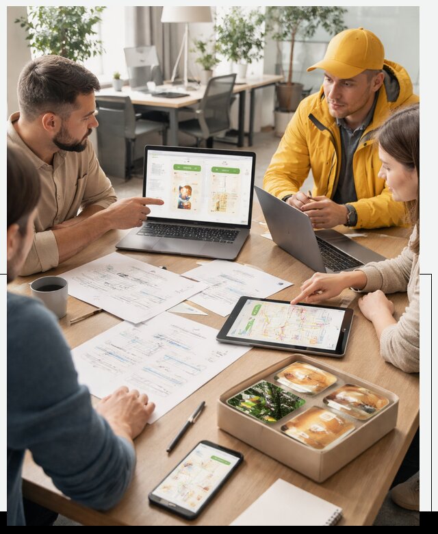 Разработка агрегатора доставки еды в Саяногорске от 15365 р., АвикейСнг