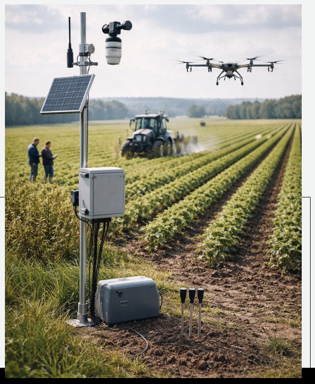 Разработка IoT мониторинга полей в Саяногорске от 8707 р. | АвикейСнг